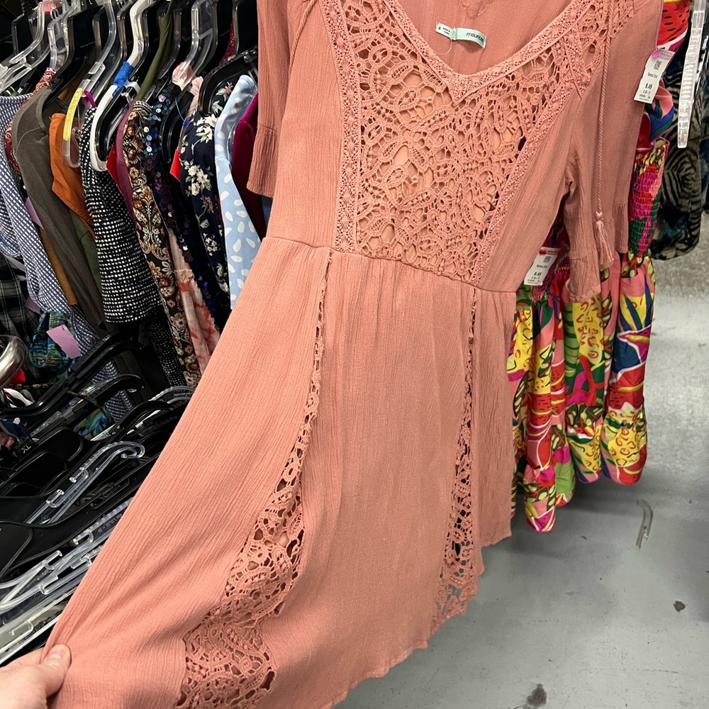 Maurices Blush Dress Size S